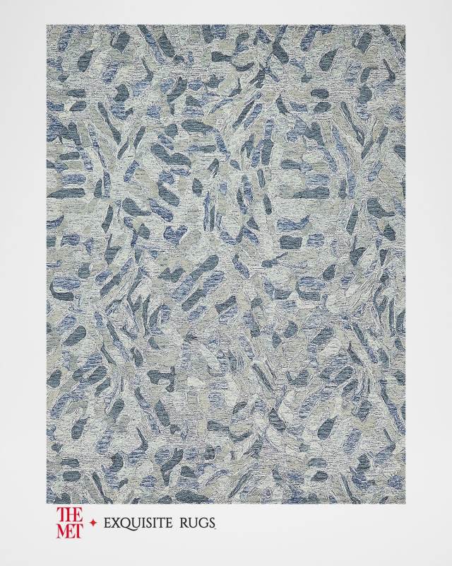 Botanica Hand-Tufted Blue Rug, 12' x 15'